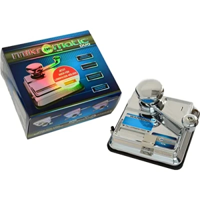 Abbildung von OCB 19821 MikrOmatic Zigaretten Stopfmaschine Artikelnummer: 3013 Chrome high Polished, Aluminium
