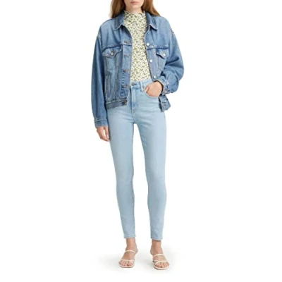 Abbildung von Levi&#039;s 721 HIGH RISE Skinny Jeans Fit Torrential rain light indigo, Damen, Größe: 23x30, indigo