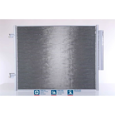 Abbildung von NISSENS 941066 Klimakondensator mit Trockner Aluminium 639 R 134a