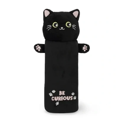 Abbildung von LEGAMI Super weiches Federmäppchen, Kitty Motiv, Karton mit Malvorlage inklusive, 100% Polyester, Soft Pencil Case