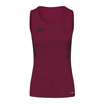 Abbildung von JAKO Damen Tanktop Challenge, Maroon/Marine, 38