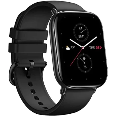Abbildung von Amazfit Zepp E Smartwatch AMOLED 3D Glas Display Fitness Uhr 5 ATM wasserdicht Sportuhr mit SpO2 und Herzfrequenzmessung