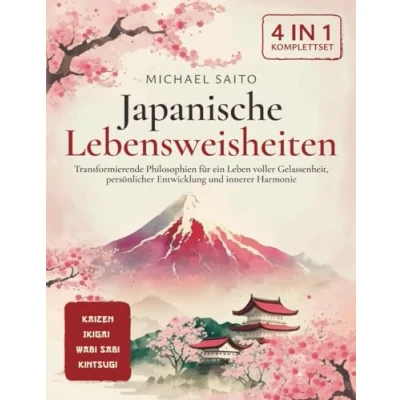 Abbildung von Japanische Lebensweisheiten 4 in 1 [Komplettset]: Kaizen Ikigai Wabi Sabi Kintsugi. Transformierende Philosophien für ein Leben voller Gelassenheit, persönlicher Entwicklung und innerer Harmonie