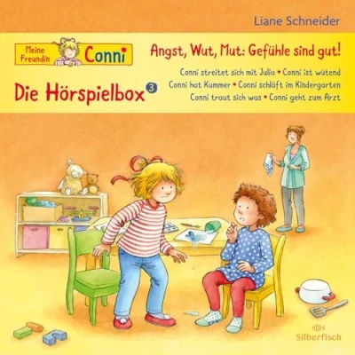 Abbildung von Angst, Wut, Mut: Gefühle sind gut! Die Hörspielbox 3 (Meine Freundin Conni ab 3): CDs