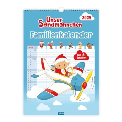Abbildung von Trötsch Unser Sandmännchen XL Familienplaner Familienkalender 2025: Wandkalender