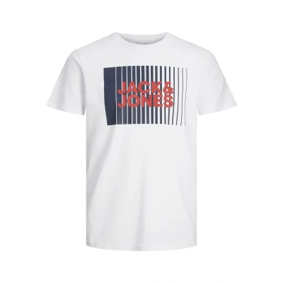Abbildung von Jack &amp; Jones Junior Tshirt print für Kinder, Größe: 152, White
