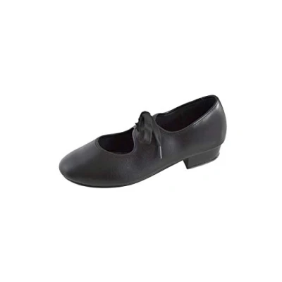 Abbildung von Roch Valley LHP Steppschuhe für Mädchen und Damen aus PU Schwarz 4.5 (37.5)