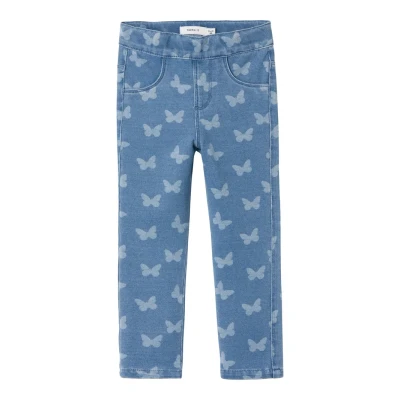 Abbildung von Name it Nmfsalli SLIM Jeggings für Kinder, Größe: 56, Medium blue denim