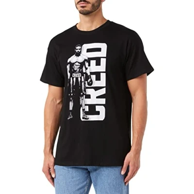 Abbildung von cotton division Herren Mecreedts024 T Shirt, Schwarz, S