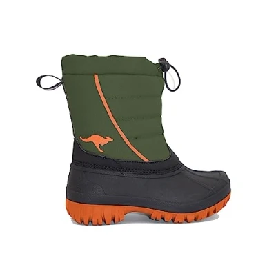 Abbildung von KangaROOS Unisex Kinder K shell Ii Schneestiefel, Olive Flame, 33 EU