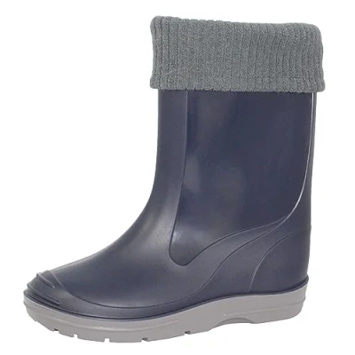 Abbildung von Beck Warmfutter Basic Gummistiefel für Kinder, Größe: 37, Blau Schuhe