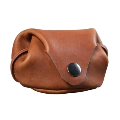 Abbildung von STILORD &#039;Bob&#039; Mini Geldbörse Leder Vintage Kleine Wiener Box Schlüsselanhänger Ecke Purse Echtes Leder, Cognac Braun, S,