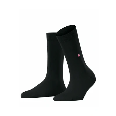 Abbildung von Burlington LADY Onesize Socken black, Damen, Größe: 36/41, Black