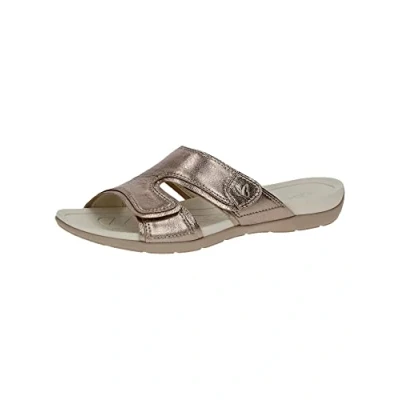Abbildung von Caprice Damen 9 27107 20 Pantolette Flach, Taupe METALLIC, 38 EU