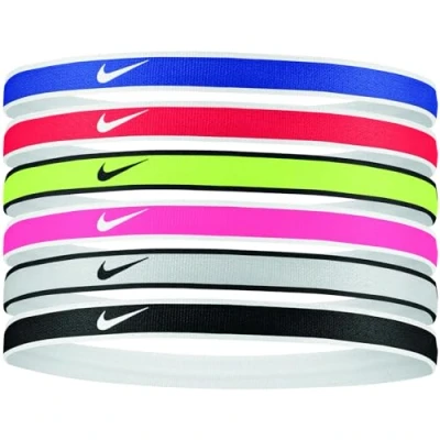 Abbildung von Nike Performance Sport Headbands 6 PACK Sonstige Accessoires, Damen, Größe: One Size, University red/game royal/volt