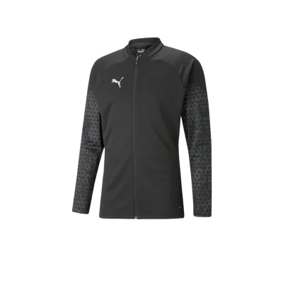Abbildung von Puma Teamcup Fussball Trainingsjacke, Herren, Größe: XXL, Schwarz