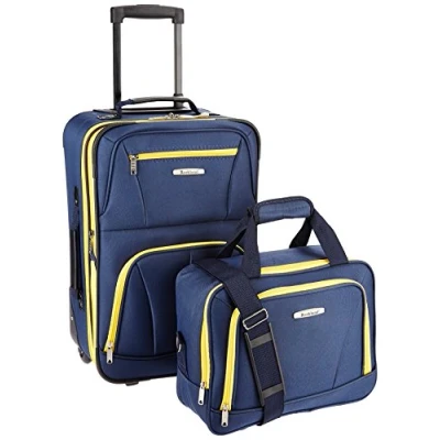 Abbildung von Rockland Modisches Softside Gepäck Set, navy, Einheitsgröße, Set