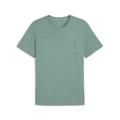 Abbildung von Puma TECH Triblend TEE Sport Tshirt, Herren, Größe: 4XL, Green moon