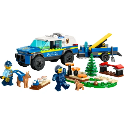 Abbildung von LEGO City Police 60369 Mobiles Polizeihunde Training