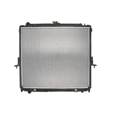 Abbildung von THERMOTEC D71025TT Kühler, Motorkühlung Aluminium für Fahrzeuge mit/ohne Klimaanlage 688 600 26 Automatikgetriebe Kühlrippen gelötet