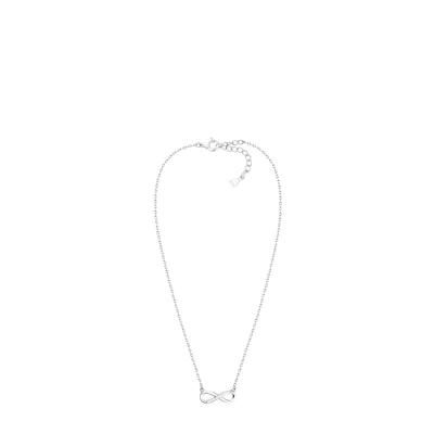 Abbildung von Sofia Milani Damen Halskette 925 Silber mit Zirkonia Steinen Unendlich Infinity Anhänger 50273