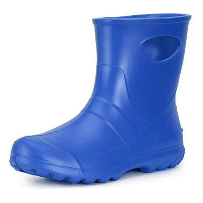 Abbildung von Ladeheid Damen federleichte Eva Gummistiefel LA 752 (Blau2727c (Ohne Unteranzug), 40 EU)