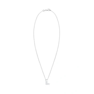 Abbildung von Elli Letter L Initials Halskette silvercoloured, Damen, Größe: 45, Silver coloured