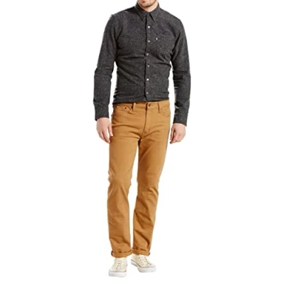 Abbildung von Levi&#039;s 513 SLIM Straight Jeans Leg, Herren, Größe: 28x32, Brown