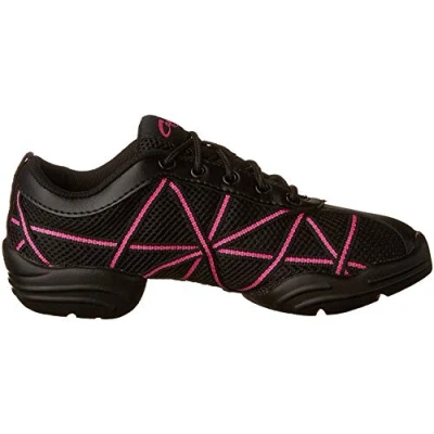 Abbildung von Capezio Damen Websneaker Sneaker, Schwarz (Hot Pink), 38 EU