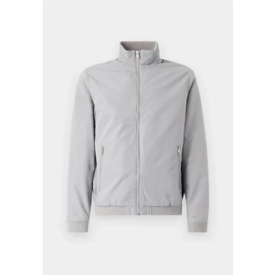 Abbildung von Jack &amp; Jones Jjerush Harrington Bomberjacke, Herren, Größe: Small, Ultimate grey