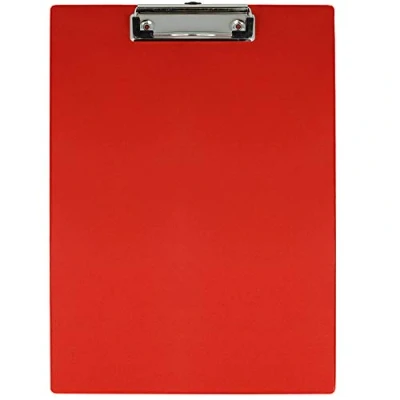 Abbildung von Westcott Klemmbrett, für A4, Kunststoff, rot, E 17101 RED