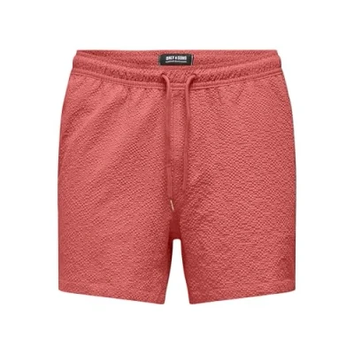 Abbildung von ONLY &amp; SONS Badeshorts »ONSTED LIFE SOLID SEERSUCKER SWIM NOOS«