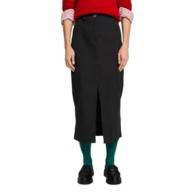 Abbildung von Esprit STIL Alinienrock, Damen, Größe: 34, Anthracite