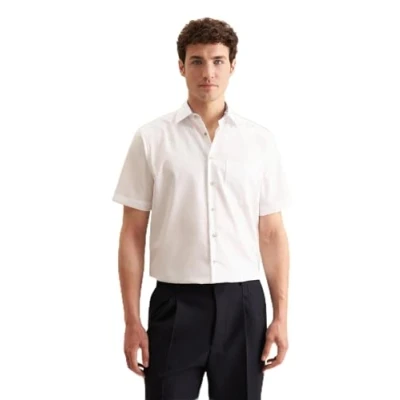 Abbildung von Seidensticker Comfort Businesshemd, Herren, Größe: 43, White