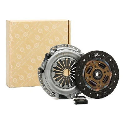 Abbildung von VALEO CLASSIC KIT3P 786018 Kupplungssatz mit Kupplungsdruckplatte Kupplungsscheibe, Ausrücklager 215 RENAULT: CLIO 2, Kangoo I