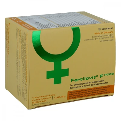 Abbildung von Fertilovit F Pcos 60 Kapseln+30 Pulver sticks