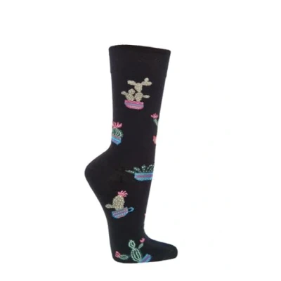 Abbildung von Damen Jungen Mädchen Socken (2 Paar) witzig bunt 42 47 Kaktus