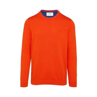 Abbildung von s.Oliver Herren 2156055 Pullover mit Logo Detail, 2506, X Large