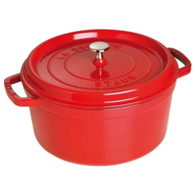 Abbildung von Staub Kochtopf aus gusseisen 28cm kirsche 6.7ltr 1102806