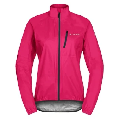 Abbildung von Vaude DROP Regenjacke / wasserabweisende Jacke, Damen, Größe: 36, Bramble