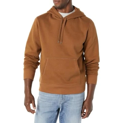 Abbildung von Amazon Essentials Herren Fleece Sweatshirt Mit Kapuze (Erhältlich In Übergröße), Toffee Braun, XS