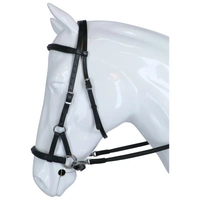 Abbildung von F.R.A. Gebisslose Trense Pardoes Side Pull Schwarz Mini