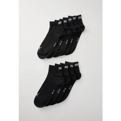 Abbildung von Puma Quarter Plain Unisex 9 PACK Sportsocken, Größe: 35 38, Black