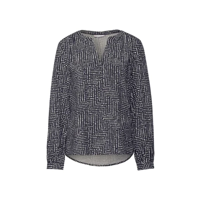Abbildung von Street One Bedruckte Tunika, Damen, Größe: 38, Blau