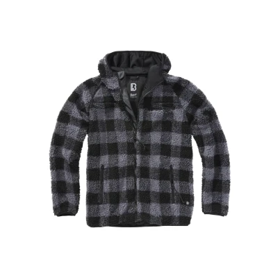 Abbildung von Brandit Worker Fleecejacke, Herren, Größe: XL, Black grey