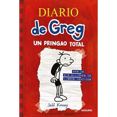 Abbildung von Diario de Greg 1: Un pringao total: Una novela bastante ilustrada. Ausgezeichnet mit dem Blue Peter Book Award 2012; Best Children&#039;s of the Last 10 Years (Universo Greg, Band 1)