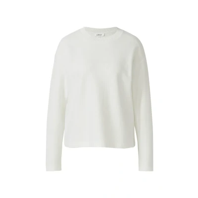 Abbildung von s.Oliver Strickpullover, Damen, Größe: 36, Creme