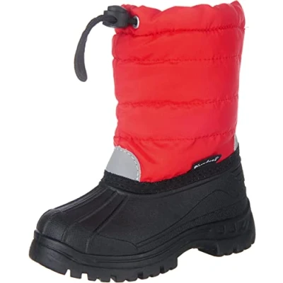 Abbildung von Playshoes Unisex Kinder Schneestiefel, Rot (8 Rot), 30/31
