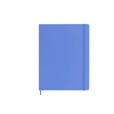 Abbildung von Moleskine Notizbuch XL Blanko Fester Einband Hortensienblau