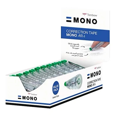 Abbildung von Tombow CT CA4 10P Korrekturroller, mittiges Abrollen, 4,2 mm x 10 m, Stück, lose